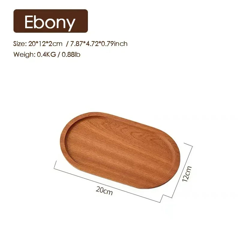 assiettes ovales bois naturel grain moderne minimaliste motifs gravés tasse fleurs textes personnalisables