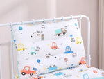 coussins animaux moderne multicolore bleu rose jaune vert machine lavable polyester
