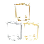 support métal or crochet tasse thé rangement cuisine décoration vaisselle fil fer tressé stableINCT