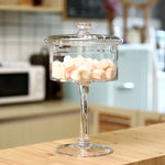 pots verre transparents réutilisables qualité alimentaire vintage marshmallows décoration maison mariage