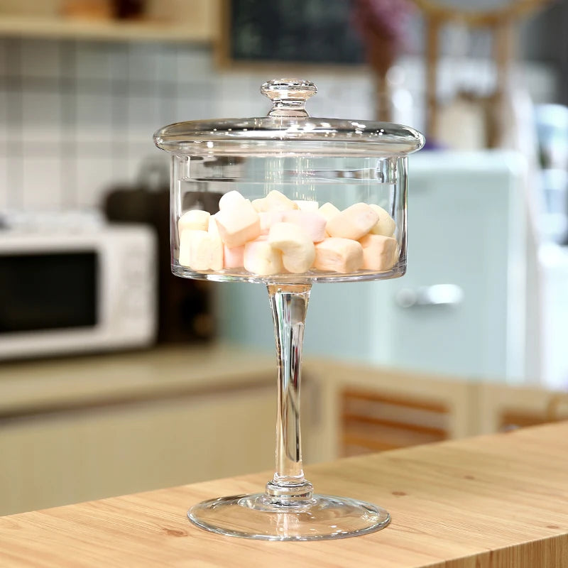 pots verre transparents réutilisables qualité alimentaire vintage marshmallows décoration maison mariage