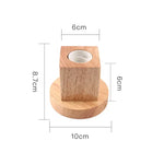base lampe bois naturel clair texture bois moderne minimaliste vis e27 câble prise interrupteur
