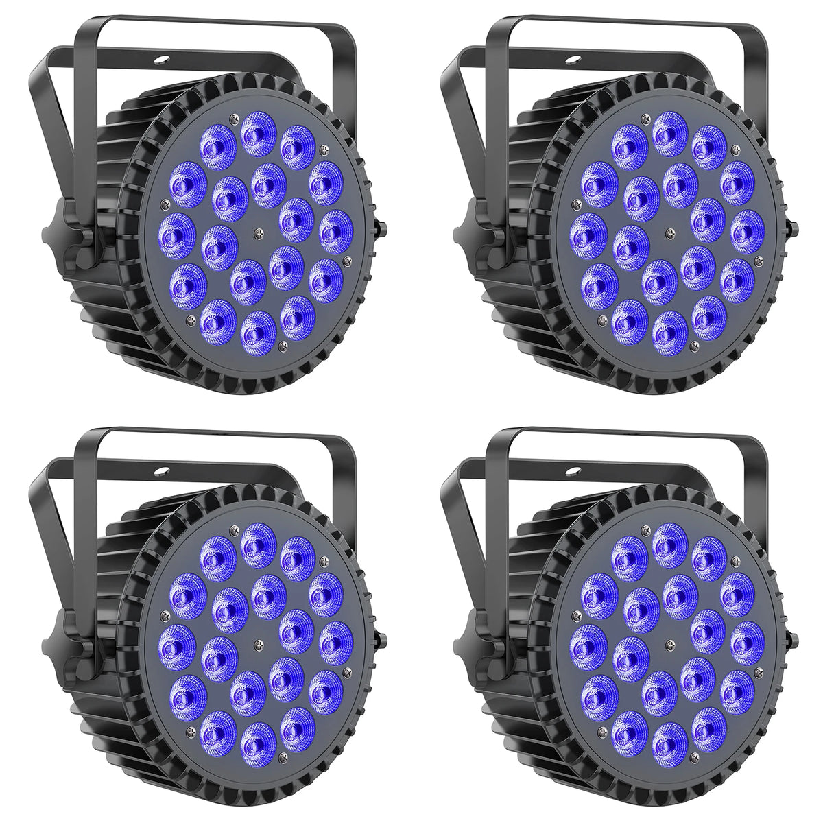 projecteur led noir dmx512 auto son maître esclave réglable disco professionnel