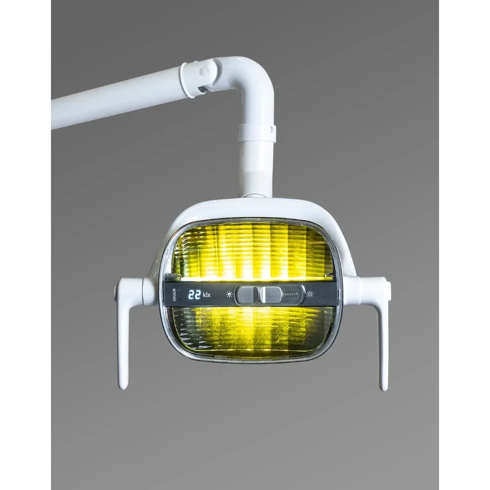 lampe dentaire blanc moderne interrupteur grille 26mm 22mm opaques plastique