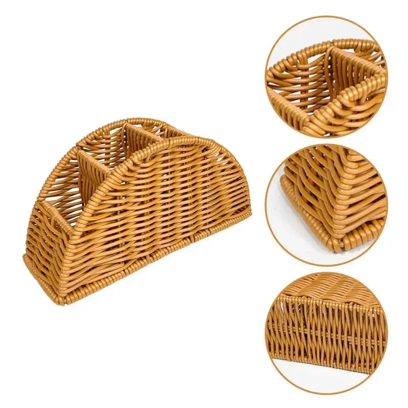 panier tiges marron clair moderne réutilisable tissé articles divers chambre coucher