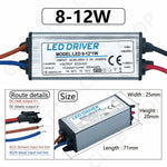 driver led étanche ip65 gris métallique plat industriel câbles couleur tension ip65 120v 240v