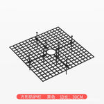 grille protection pot fleur marron clair moderne 19cm 30cm 52cm occlusion horizontal minimaliste