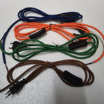 câbles électriques interrupteur prise moderne clips rouge noir orange bleu vert marron doré