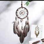 Attrape rêves lumineux multicolores plumes décoration chambre Boho chic éviter maux cadeau original