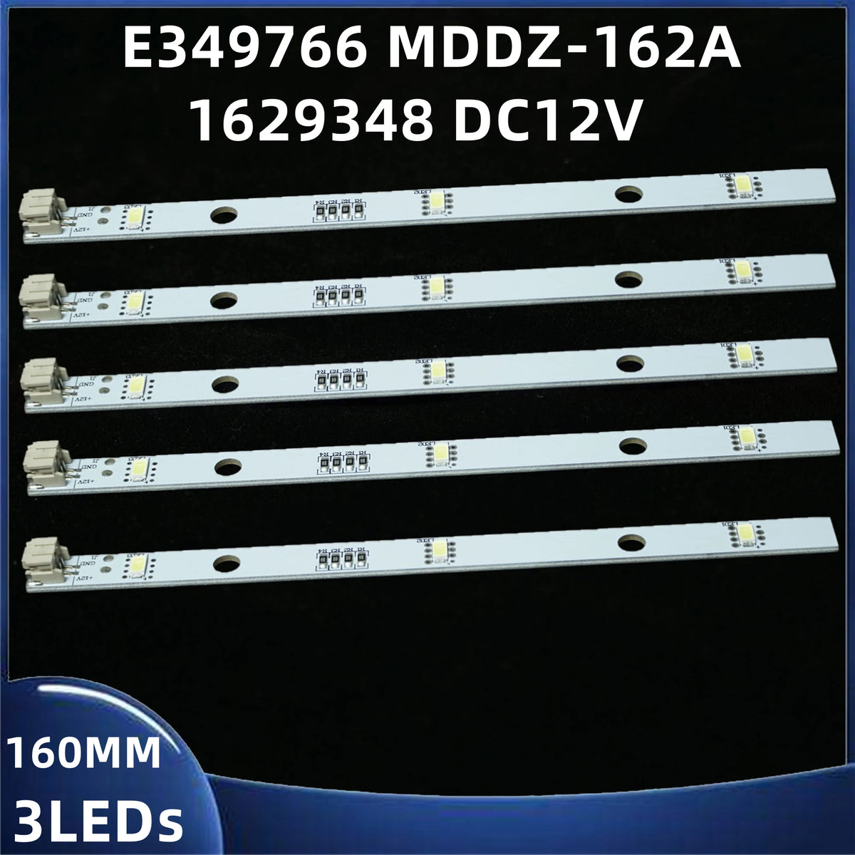 bande led blanc moderne 160mm dc12v moins 2w 10 50 100 pièces