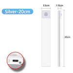 lampe led rechargeable adhésive 10cm 20cm 30cm 40cm 50cm blanc moderne éclairage intérieur urgence
