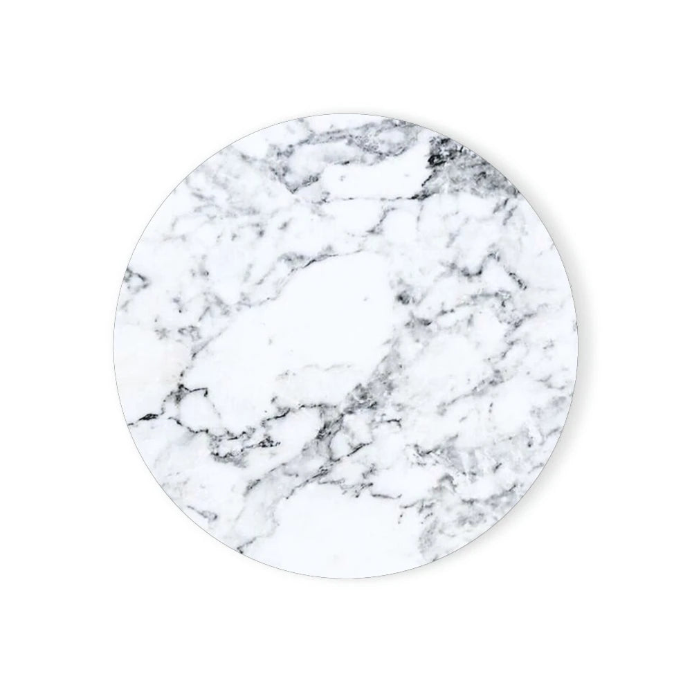 sous verres marbrés modernes élégants noir blanc doré rose bleu gris