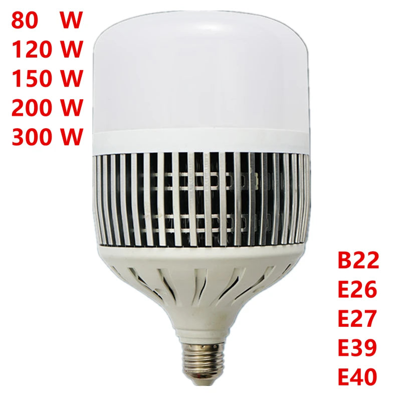 ampoule led e27 blanc 3000k moderne grille ventilation 200w 265v