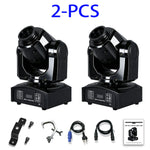 projecteur led moving head rgbw modes couleurs discothèque scène événement métal noir