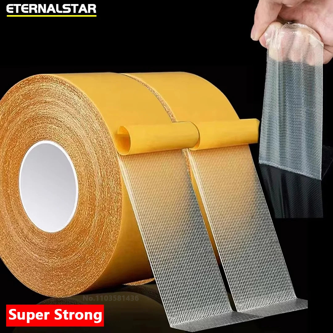 ruban adhésif jaune moderne grille tailles super résistant étanche sans trace 10m 20m 30mm