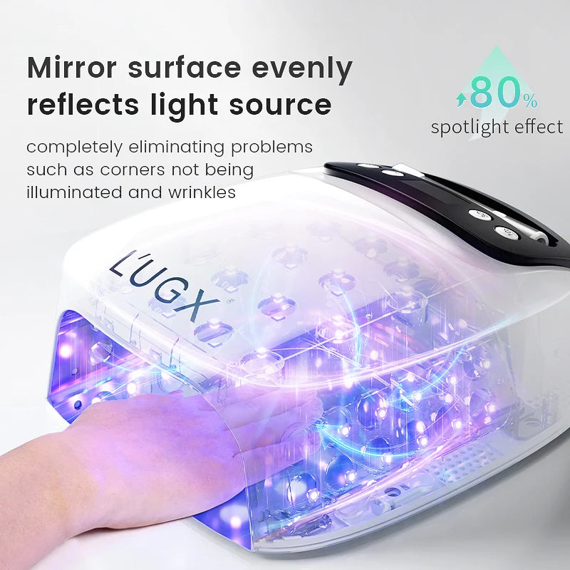 lampe ongles rechargeable séchage rapide uv led nail dryer portable moderne blanc