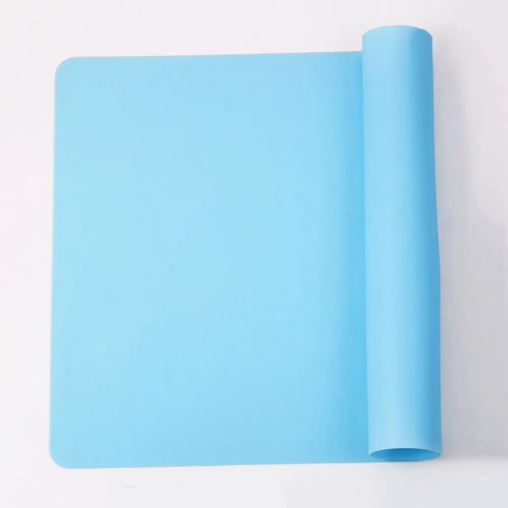 tapis cuisine silicone moderne vert bleu orange rouge marron rose opaques