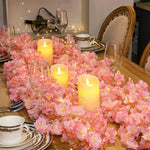 guirlande fleurs cerisier led rose doré decoration chambre mariage vacances erotique floral japonais
