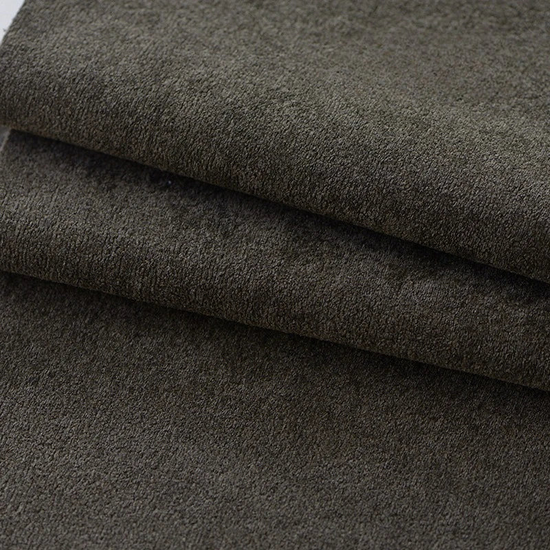 serviettes velours polyester imperméable moderne blanc beige vert gris bleu uni respectueux environnement