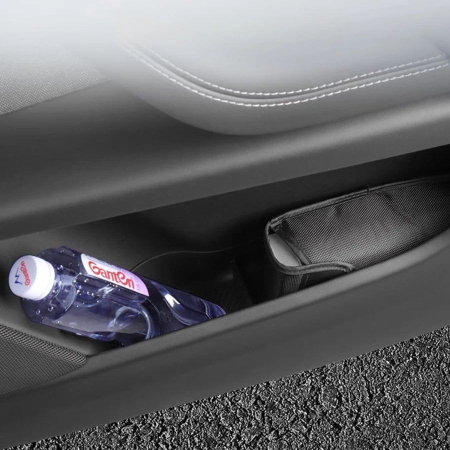 organisateurs porte voiture tesla model texturés adhésifs modernes minimalistes noirs gris clair