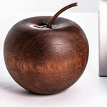 pomme artificielle bois marron texture réaliste décoration intérieure parfum aromathérapie naturelle pastoral ornement maison