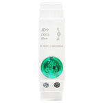 interrupteur led couleur rouge blanc vert moderne compact translucent fixation