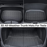 tapis sol coffre tesla model model noir antidérapant 3d fibre synthétique fibre naturelle environnement