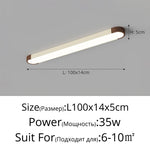 plafonnier led moderne noir bois naturel contemporain autonome flux lumineux variable certifié ccc