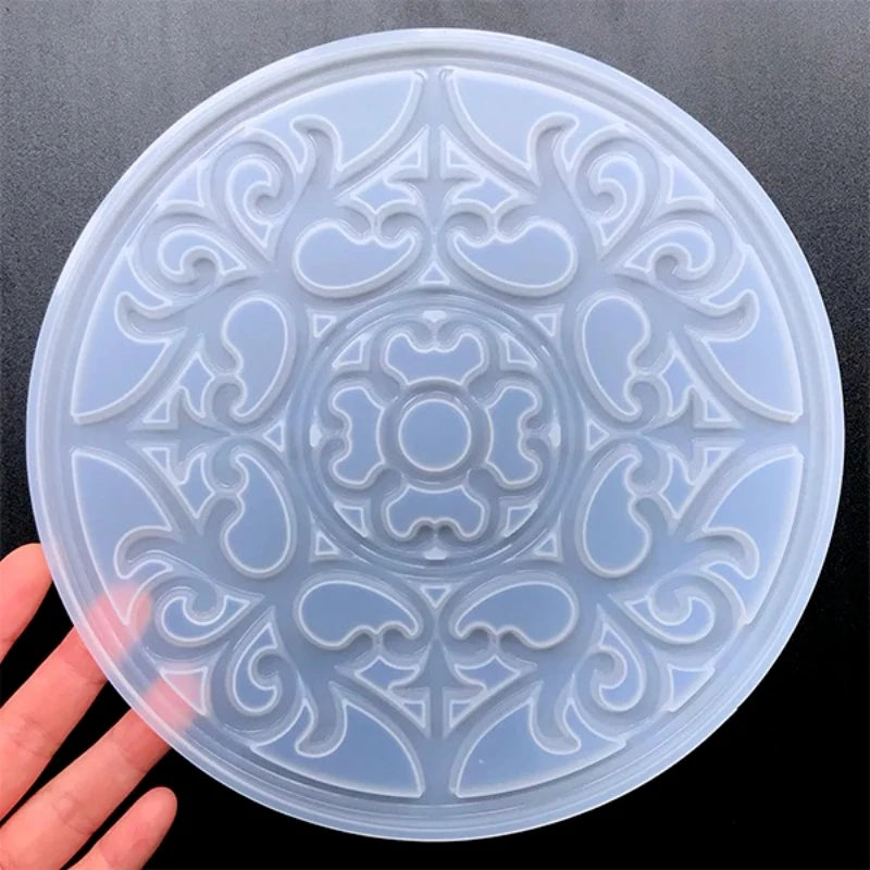 moule silicone floral mandala deco gâteau art deco symétrique cuisine