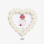 cadre photo blanc classique decoration maison anneaux fleurs 5x7 6x8