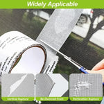 filet anti insectes adhésif gris maille fine 10m pratique réparation fenêtre