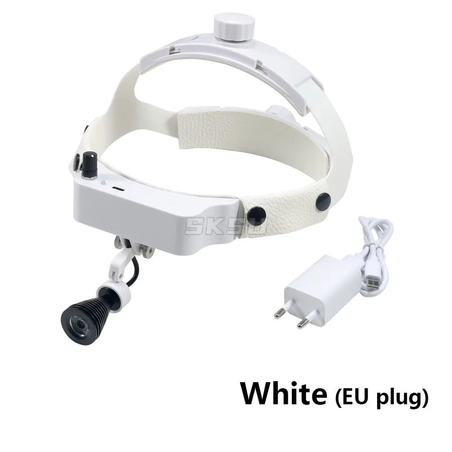 lunettes travail simili cuir blanc noir ceinture ajustable moderne câble alimentation