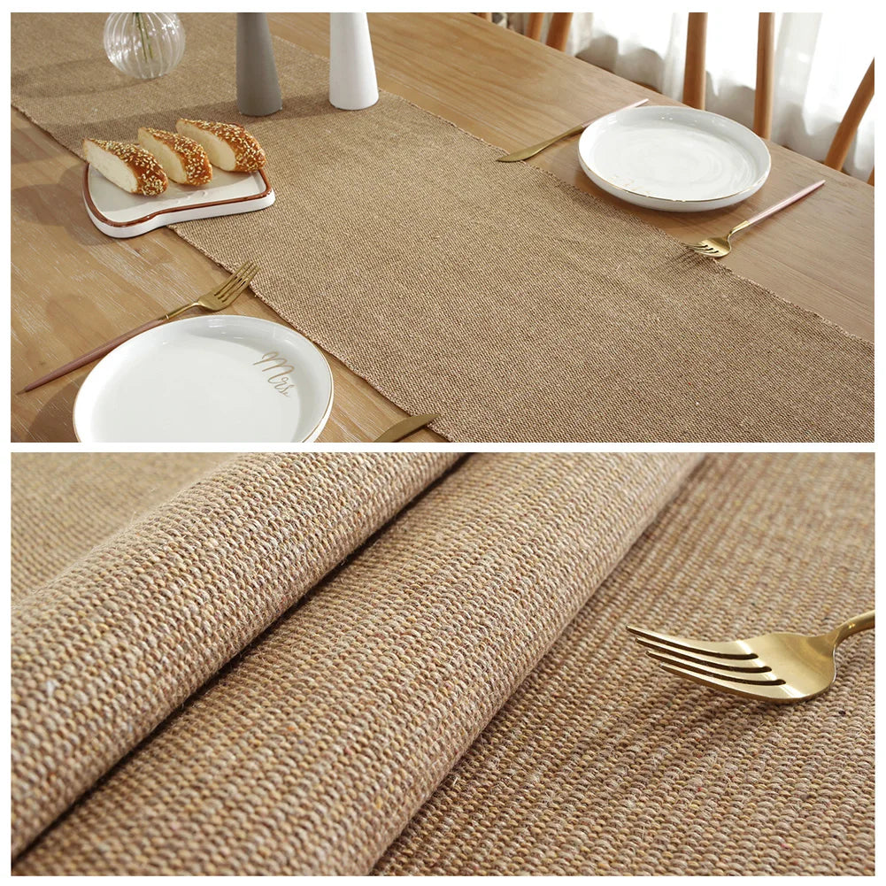 table table beige rayures diagonales noël halloween rustique texturé serviettes inclusées pâques action