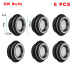 Spot encastrable LED noir blanc moderne clips rond 220V 249 2000 lumens