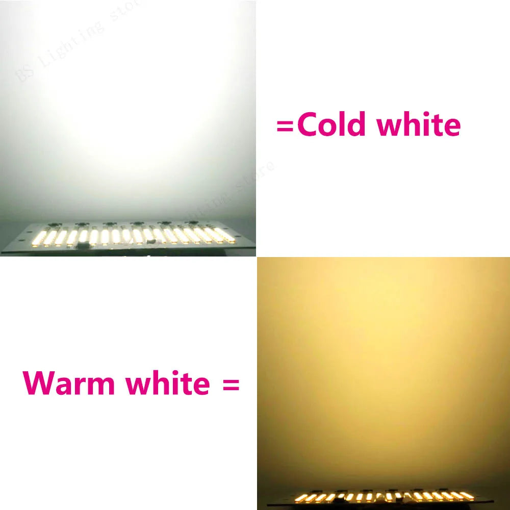 plaque led 100w 50w 30w 20w 10w ac220v blanc matrice diodes modernes