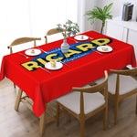 nappe table bleu marine logo ricard moderne imperméable résistance taches 66x183cm