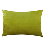 housse coussin velours décorative canapé salon moderne nordique gris vert