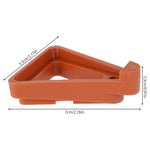 supports pot fleur noir orange clips modernes pots fleur fixations