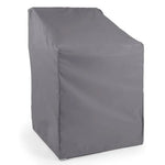 housse protection meuble extérieur noir gris uni moderne cordon serrage durable imperméableextérieur