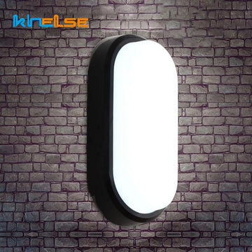 lampe led moderne 15w 20w étanche extérieur jardin blanc rond vis montée surface ip65