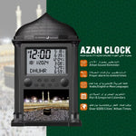 horloge murale numérique azan prières temps hijri calendaire multi langues son alarme İslamique