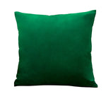 housse coussin carrée velours uni canapé salon décoration maison 45x45cm