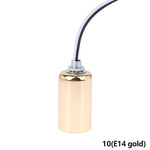 support ampoule led vis céramique noir doré cuivre argenté moderne facile