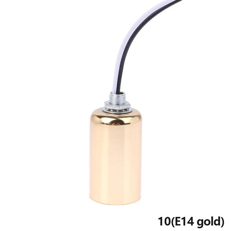 support ampoule led vis céramique noir doré cuivre argenté moderne facile