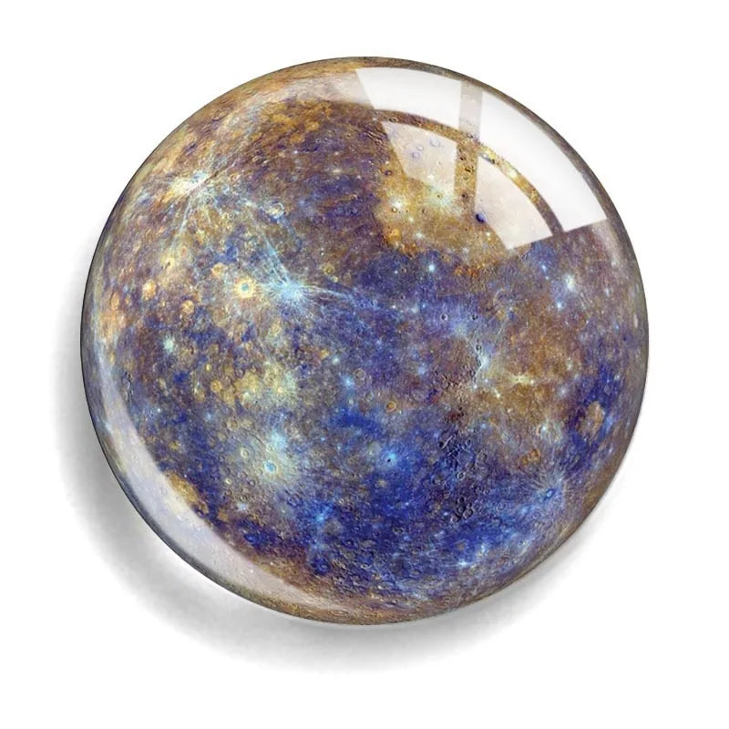 aimants réfrigérateur verre planètes galaxies nébuleuses adhésifs forts décoration moderne