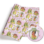 tissu coton disney personnages patchwork rose bleu clair enfants bricolage couture 140x50cm