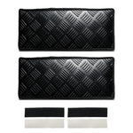 tapis sol voiture moderne texture diamantée noir adhésif antidérapant durable entrée camping car
