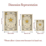 affiche astronomique vintage posters illustratives noir beige doré solaire stellaire opaques