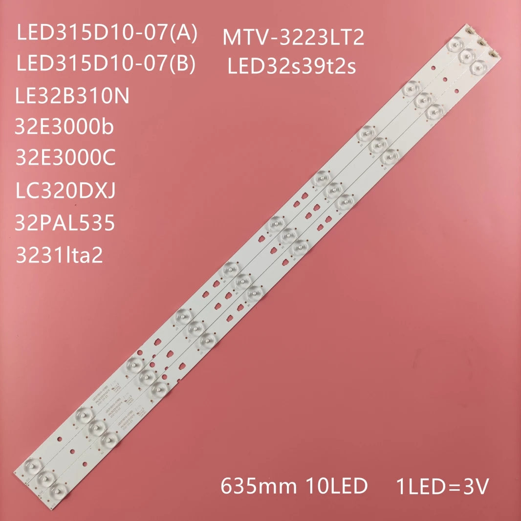 bande led adhésive 10 lumières blanches modernes téléviseur éclairage supplémentaire