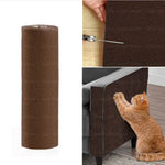 tapis grattage chats gris foncé texture rugueuse adhésif 40x300cm protection moderne
